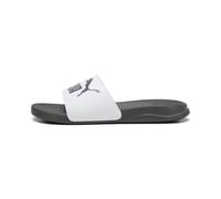 Puma Sandales à enfiler Popcat 20 Unisexe Puma White Dark Coal Taille 46 EU