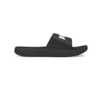 PUMA Men's Fashion Shoes SOFTRIDE SLIDE MASSAGE Slide Sandal, PUMA BLACK-PUMA WHITE, 43
