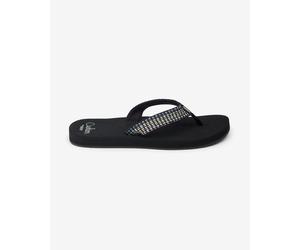 Claquettes Reef Baja Elana noir bleu clair beige femme - 36