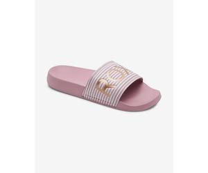 Claquettes Roxy Slippy lilas argenté femme - 40