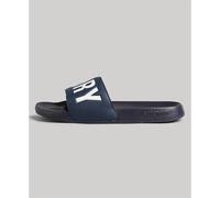 Superdry Sandales coulissantes pour homme Code Core Pool, Deep Navy Optic, Small