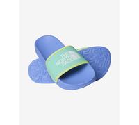 Claquettes The North Face Base Camp Slide III bleu vert jaune enfant - 32