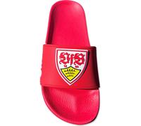 Claquettes VfB Stuttgart Jakolette JAKO pointure 45 rouges avec logo – Produit officiel