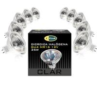 CLAR - Ampoule 35W, 12V, Spot 12V, Lampe Halogene, Ampoule GU4, Halogene, Pack 10