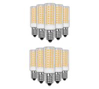 CLAR - Ampoule Hotte Aspirante, Ampoule Hotte, Ampoule Frigo Whirlpool, Ampoule Pour Hotte de Cuisine, Ampoule Refrigerateur, Ampoule Pour Hotte de Cuisine, Petite Ampoule LED,4W 230V 3000ºK(Pack 10)