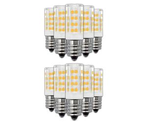 CLAR - Ampoule Hotte Aspirante et Frigo, LED 3W 230V 3000ºK, Pour Cuisine et Réfrigérateur Whirlpool (Pack de 10)