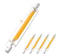 CLAR - Ampoule LED R7S 118mm, LED R7S 118mm, Ampoule Tube, 13W (Pack 5)