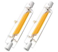 CLAR - Ampoule LED R7S 78mm, R7S LED 78mm, Ampoule R7S LED, Ampoule Tube, 6W 4000ºK (Pack 2)