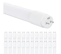 CLAR - Tube fluorescent LED 60 cm T8 10 W, tube LED 60 cm, LED T8, tube de lumière LED, blanc froid 6500ºk (Pack 25)