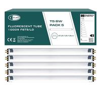 CLAR - Tubes Fluorescents, 6W T5, Ampoule T5, Tube Fluorescent, Mini Ampoule, Fluorescent, 21,2 x 1,6 cm (6 Watts T5, Pack 2)