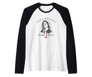 Clara Barton Angel of The Battlefield Infirmière de la Guerre Civile Manche Raglan