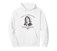 Clara Barton Angel of The Battlefield Infirmière de la Guerre Civile Sweat à Capuche