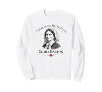 Clara Barton Angel of The Battlefield Infirmière de la Guerre Civile Sweatshirt