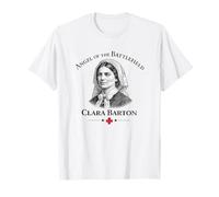 Clara Barton Angel of The Battlefield Infirmière de la Guerre Civile T-Shirt