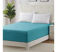 Clara Clark Drap-Housse de Luxe Doux en Microfibre Uniquement, Bleu Sarcelle, très Profond