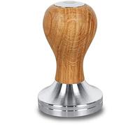 Clara Coffee Tamper en chêne de qualité supérieure - 51 mm et 58 mm - Pour expresso de qualité barista - Tampon à expresso pour porte-filtre