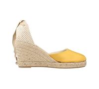 Clara Duran - Compensées élégantes avec semelle en jute - Femme - Chaussures - Jaune - Taille: 36 EU