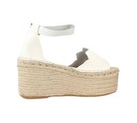 Clara Duran, Femme, Chaussures, Blanc, Taille: 39 EU Sandales Compensées Plateforme