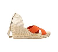 Clara Duran, Femme, Chaussures, Orange, Taille: 35 EU Sandales compensées Valenes
