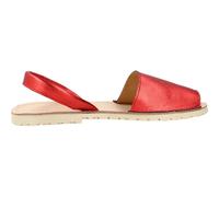 Clara Duran, Femme, Chaussures, Rouge, Taille: 39 EU Sandales Plates Menorquina