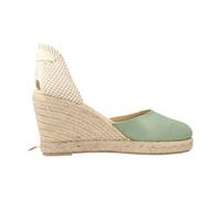 Clara Duran, Femme, Chaussures, Vert, Taille: 40 EU Napa Sandale Compensée