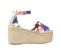 Clara Duran - Sandales Compensées Plateforme - Femme - Chaussures - Rose - Taille: 39 EU
