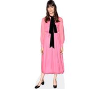 Clara Luciani (Pink) Silhouette en Carton Taille Mini