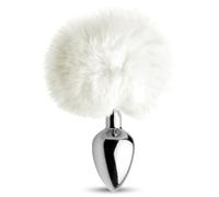 Clara Morgane Plug anal My Little Secret Pompom Blanc