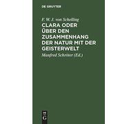 Clara Oder Über Den Zusammenhang Der Natur Mit Der Geisterwelt