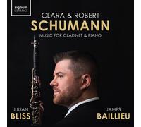 Clara & Robert Schumann Music For Clarinet And Piano