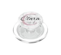 Clara Rose Monogramme Rose Lettre C Filles PopSockets PopGrip pour MagSafe