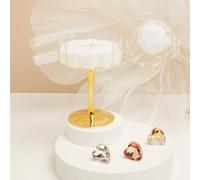 CLARALUNA Bonbonnière pour mariage, verre bougie parfumée avec boîte (Gold)