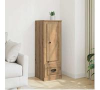 Clarence* Buffet - Bahut Meuble de rangement,haut chêne artisanal 36x35,5x103,5 cm ,Bois d'ingénierie &Europ8849375