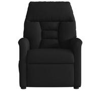 CLARENCE® Fauteuil TV/Chaise de salon/ Fauteuil inclinable - 1 PLACE - Noir Tissu LV4309