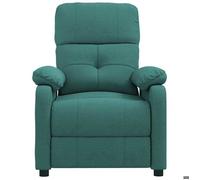 CLARENCE® Fauteuil TV/Chaise de salon/ Fauteuil inclinable - 1 PLACE - Vert foncé Tissu LV3396