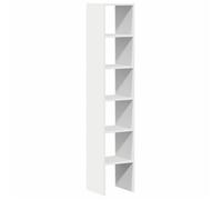CLARENCE - NEW Bibliothèques - JILL'S - Placard Bahut de Salon/chambre/cuisine, empilable blanc 30x30x80cm bois ingénierie 102