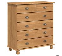 CLARENCE - NEW Commode - JILL'S - Armoire de rangement pour salon/chambre 'ASKIM'91x40x95.5cm Bois Massif de Pin OCT981881027
