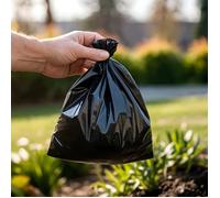 Clarence* Sacs à crottes pour chiens 750 pcs noir 30x20 cm PE &Europ29197