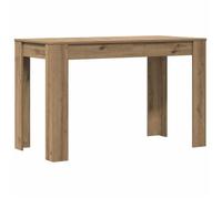 CLARENCE® Table à manger - 2/4/6 personnes - chêne artisanal 120x60x76 cm - bois d'ingénierie LL186