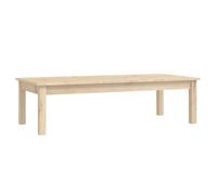 CLARENCE® Table basse - Petite Table d'appoint - 110x50x30 cm Bois massif de pin ll3488