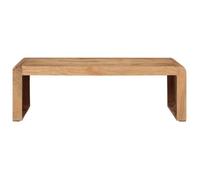 CLARENCE® Table basse - Petite Table d'appoint - 110x55x35 cm bois massif d'acacia ll4741
