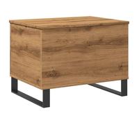 CLARENCE® Table basse - Petite Table d'appoint - chêne artisanal 60x44,5x45 cm bois d'ingénierie ll4154