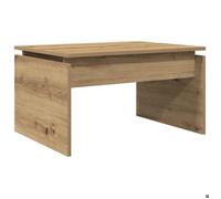 CLARENCE® Table basse - Petite Table d'appoint - chêne artisanal 68x50x38 cm bois d'ingénierie ll4975