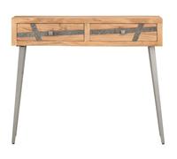 CLARENCE® Table console, Table d'appoint, Table d'Entrée, 90 x 30 x 75 cm Bois d'acacia massif ll1215
