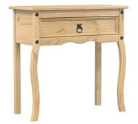 CLARENCE® Table console, Table d'appoint, Table d'Entrée, Corona 73x35x73 cm bois de pin massif ll946
