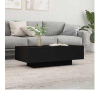 Clarence* Table d'appoint - petite table Basse,noir 100x49,5x31 cm ,Bois d'ingénierie &Europ2391965