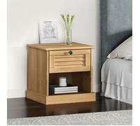 Clarence* Table de chevet - Table de Lit/Armoire de rangement,VIGO 42x35x42 cm ,Bois de pin massif &Europ9326723
