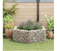 CLARENCE - TOP* Lit de plantation/boîte DE Fleur,Moderne, Lit surélevé à gabion hexagonale 160x140x50 cm 9417135