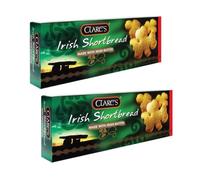 Clare's® | Biscotti Scozzesi Puro Burro - 2 x 135 Gr | Biscotti al Burro | Astuccio Biscotti a Forma di Trifoglio