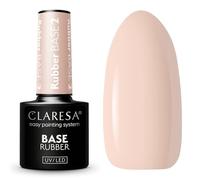 Claresa Base en caoutchouc 2 5 ml auto-modelant avec fibres de verre à utiliser soit pour les couvertures ou pour les étirements maximum de 1 cm